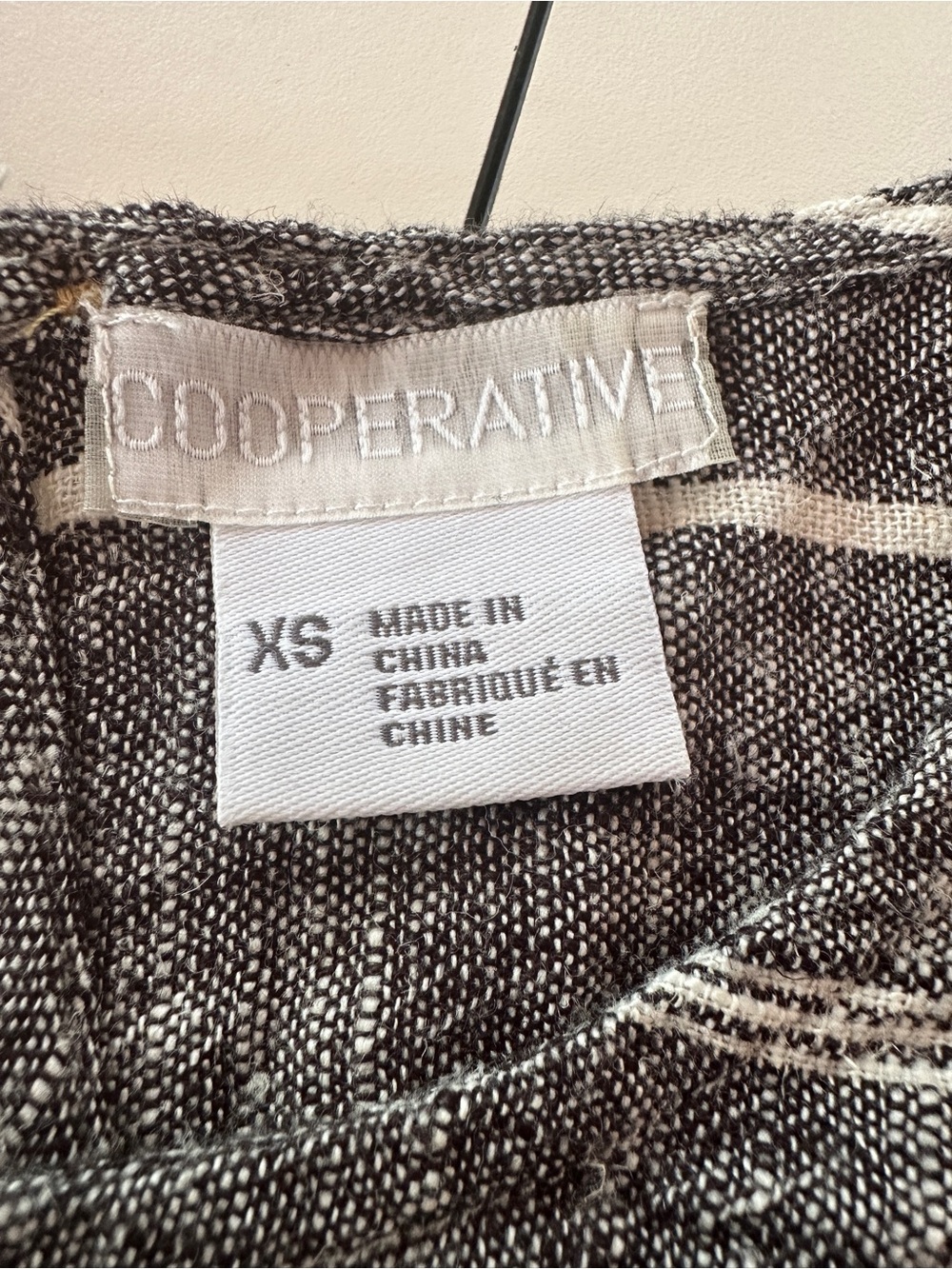 Cooperative Striped Linen Blend Midi Dress XS - Picture 8 of 10